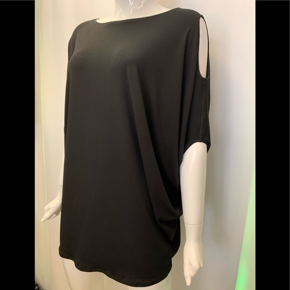 EVA VARRO D-PEEK TUNIC BLACK - Picture 2 of 3